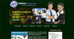 Desktop Screenshot of detroitengineeringjobfair.com